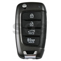 OEM Flip Key for Hyundai Sonata 2020+ Buttons:4 / Frequency:433MHz / Transponder: PCF7938/HITAG 3   / Blade signature: / Immobiliser System:Immobiliser Box / Part No:  95430-L1000