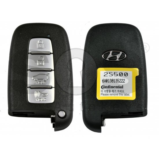 OEM Smart Key for HYUNDAI  Tucson 2013 Buttons: 4  / Frequency:433MHz / Transponder:PCF 7952 / HITAG2 /   Part No: 95440-2S500	