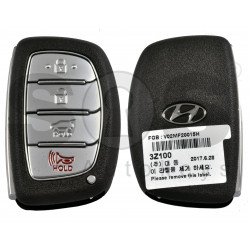 OEM Smart Key for Hyundai I 40 2012-2014 Buttons:3+1P / Frequency: 433MHz / Transponder: Tiris 4D+ / Blade signature:HY22 / Part No:95440-3Z100/ Keyless Go