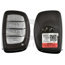 OEM Smart Key for Hyundai Sonata 2018-2019 Buttons:4 / Frequency: 433MHz / Transponder: TIRIS RF430(8A) /  Part No:95440-C1610/ Keyless Go