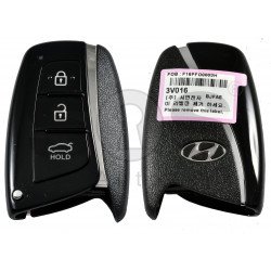 OEM Smart Key for Hyundai Azzera 2016-2017 Buttons:3 / Frequency:433 MHz / Transponder: TIRIS RF430(8A)/  Part No: 95440-3V016/   Keyless Go