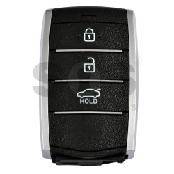 OEM Smart Key for Hyundai Genesis 2018 Buttons:3 / Frequency:433MHz / Transponder:NCF29A/HITAG 3 / Blade signature:HY22 / Part No:95440-D2100NNB / Keyless Go OEM Smart Key for Hyundai Genesis 2018 Buttons:3 / Frequency:433MHz / Transponder:NCF29A/HITAG 3 / Blade signature:HY22 / Part No:95440-D2100NNB / Keyless Go