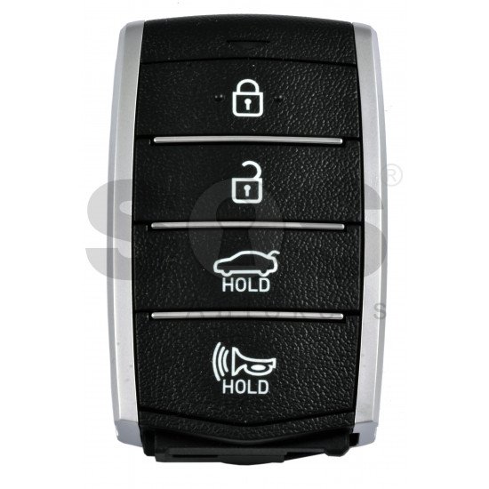OEM Smart Key for Hyundai Genesis G90 2017+ Buttons:4 / Frequency:433MHz / Transponder: NCF29A3X/HITAG 3  / Part No:95440-D2000NNB / Keyless Go 