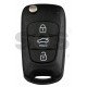 OEM Flip Key for Hyundai Elantra 2011-2012 Buttons:3 / Frequency:433MHz / Transponder: No tranponder / Blade signature: / Part No: 95430-3X200