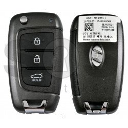 OEM Flip Key for Hyundai Venue 2020  Buttons:3 / Frequency:433MHz / Transponder: No Transponder / Part No: 95430-K2500