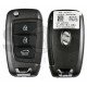 OEM Flip Key for Hyundai Venue 2020  Buttons:3 / Frequency:433MHz / Transponder: No Transponder / Part No: 95430-K2500