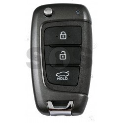 OEM Flip Key for Hyundai Venue 2020  Buttons:3 / Frequency:433MHz / Transponder: No Transponder / Part No: 95430-K2500