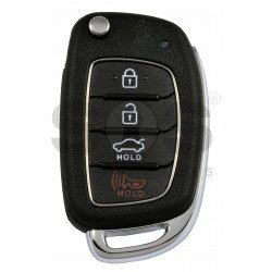 OEM Flip Key for Hyundai Elantra 2017-2018 Buttons:3+1P / Frequency:433MHz / Transponder: No transponder  / Part No: 95430-F2001	