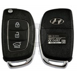 OEM Flip Key for Hyundai I10 2016 Buttons:3/ Frequency:433MHz / Transponder: No transponder  / Part No: 95430-B9000	