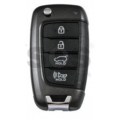 OEM Flip Key for Hyundai Elantra 2017-2019  Buttons:4 / Frequency:433MHz / Transponder: No Transponder / Part No: 95430-G3100