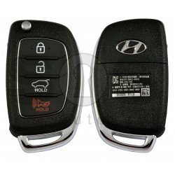 OEM Flip Key for Hyundai Santa Fe 2013-2015 Buttons:3+1P / Frequency:433MHz / Transponder: No transponder  / Part No: 95430-2W101