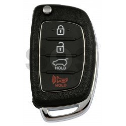 OEM Flip Key for Hyundai Tucson  2013-2014 Buttons:3+1P / Frequency:433MHz / Transponder: No transponder  / Part No: 95430-2S801	