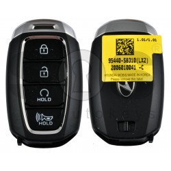 OEM Smart Key for Hyundai Palisade 2019 Buttons:4 / Frequency:433MHz / Transponder:NCF29A/HITAG 3 / Blade signature:HY22 / Part No: 95440-S8310 / Keyless Go / Automatic Start 
