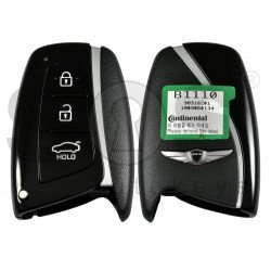 OEM Smart Key for Hyundai Genesis 2016-2017 Buttons:3 / Frequency:433 MHz / Transponder: NCF295/HITAG 3 /  Part No:  95440-B1110	 /  Keyless Go