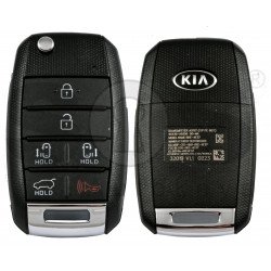 OEM Flip Key for KIA Sedona 2019+ /  Buttons:5+1P / Frequency:433 MHz / Transponder: No transponder  /  Part No: 95430-A9350