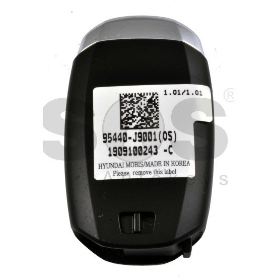 OEM Smart Key for Hyundai Kona 2020+ Buttons:4 / Frequency:433MHz / Transponder: NCF29A/HITAG 3 / Blade signature:HY22 / Part No:95440-J9001/ Keyless Go / 