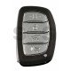 OEM Smart Key for Hyundai I20 2021+ Buttons:4 / Frequency: 433MHz / Transponder: ATMEL AES / Blade signature:HY22 / Part No: 95440-T7100 / Keyless Go