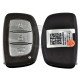 OEM Smart Key for Hyundai  Creta 2021+ Buttons:3 / Frequency: 433MHz / Transponder: ATMEL AES / Blade signature:HY22 / Part No: 95440-BV000/ Keyless Go