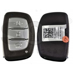 OEM Smart Key for Hyundai I20 2021+ Buttons:3 / Frequency: 433MHz / Transponder: ATMEL AES / Blade signature:HY22 / Part No: 95440-T7000	/ Keyless Go
