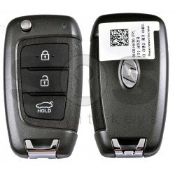 OEM Flip Key for Hyundai  Accent 2021+ Buttons:3 / Frequency:433 MHz / Transponder : Unknown / Blade signature: / Part No :   95430-H6700