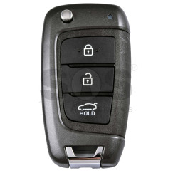 OEM Flip Key for Hyundai  Accent 2021+ Buttons:3 / Frequency:433 MHz / Transponder : Unknown / Blade signature: / Part No :   95430-H6700