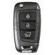 OEM Flip Key for Hyundai Tucson 2021+ Buttons:3 / Frequency:433 MHz / Transponder:PCF: 7938/HITAG 3 / Blade signature: / Part No :  95430-N9030