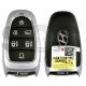 OEM Smart Key for Hyundai Santa Fe 2021+ Buttons:6 / Frequency:433MHz / Transponder:HITAG 3/NCF 29A/ Blade signature:HY22 / Part No: 95440-S1540 / Keyless Go / Automatic Start 