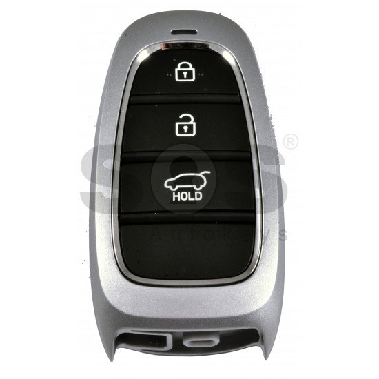OEM Smart Key for Hyundai Tucson 2021+ Buttons:3 / Frequency:433MHz / Transponder:HITAG AES/NCF 29A1X/ Part No: 95440-N9020 / Locked with precut blade / Keyless Go OEM Smart Key for Hyundai Tucson 2021+ Buttons:3 / Frequency:433MHz / Transponder:HITAG AES/NCF 29A1X/ Part No: 95440-N9020 / Locked with precut blade / Keyless Go