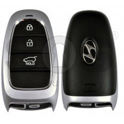 OEM Smart Key for Hyundai  Tucson 2021+ Buttons:3 / Frequency:433MHz / Transponder:HITAG AES/NCF 29A1X/  Part No: 95440-N9020 / Locked with precut blade / Keyless Go 