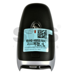 OEM Smart Key for Hyundai Tucson  2022+ Buttons:4 / Frequency:433MHz / Transponder:HITAG 3/NCF 29A/ Blade signature:HY22 / Part No:  95540-N9050		 / Keyless Go / Automatic Start 