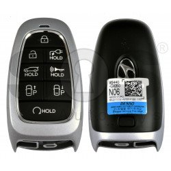 OEM Smart Key for Hyundai Ioniq  2022+ Buttons:8 / Frequency:433MHz / Transponder:NCF29A/HITAG AES/ Blade signature:HY22 / Part No:  95540-GL050 / 95440-GI050 / Keyless Go / Automatic Start 