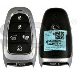 OEM Smart Key for Hyundai Tucson  2022+ Buttons:5/ Frequency:433MHz / Transponder:HITAG 3/NCF 29A/ Blade signature:HY22 / Part No: 95540-N9070		 / Keyless Go / 