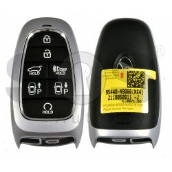 OEM Smart Key for Hyundai Tucson  2022+ Buttons:7 / Frequency:433MHz / Transponder:HITAG 3/NCF 29A/ Blade signature:HY22 / Part No:  95540-N9080		 / Keyless Go / Automatic Start 