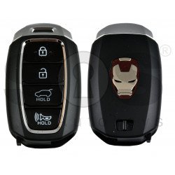 OEM Smart Key for Hyundai Kona IRON MAN 2019+ Buttons:4 / Frequency:433MHz / Transponder:  NCF29A/HITAG 3/ Blade signature:HY22 / Part No: 95540-J9010/ Keyless Go / 