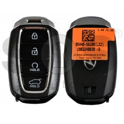OEM Smart Key for Hyundai Palisade 2020+ Buttons:4 / Frequency:433MHz / Transponder:  NCF29A/HITAG 3/ Blade signature:HY22 / Part No:95440-S8200/ Keyless Go / Automatic Start
