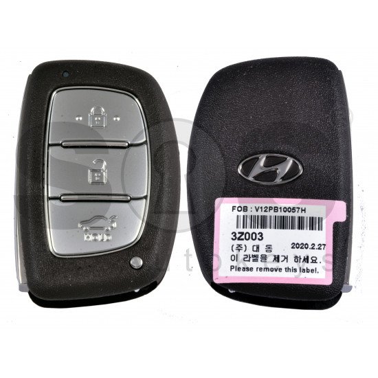 OEM Smart Key for Hyundai  I40 2015+ Buttons:3 / Frequency: 433MHz / Transponder:  TIRIS RF430 (8A) / Part No:   95440-3Z003	