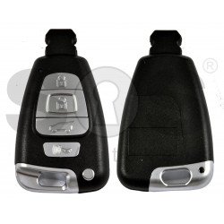 Smart Key for Hyundai Veracruz 2007-2012 Buttons:4 / Frequency:315MHz / Transponder:PCF7952A/ HITAG2 / Blade signature:HY22 / Part No: 95440-3J600  / Keyless GO / No Logo