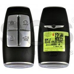 OEM Smart Key for Hyundai Genesis G70 2022 Buttons:4 / Frequency:433MHz / Transponder:NCF29A/HITAG 3 /  Part No:95440-G9520	/ Keyless Go / AUTOMATIC START 