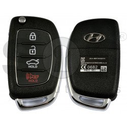OEM Flip Key for Hyundai Sonata 2021+ Buttons:3+1/ Frequency:433 MHz / Transponder: No transponder  / Part No: 95430-3S400	 