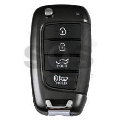 OEM Flip Key for Hyundai Elantra 2021 Buttons:4 / Frequency:433MHz / Transponder:  No Transponder / Part No:   95430-AA000