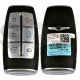 OEM Smart Key for Hyundai Genesis GV70  2022 Buttons:5+1 / Frequency:433MHz / Transponder:NCF29A/HITAG 3 /  Part No: 95440-AR000/ Keyless Go / AUTOMATIC START 