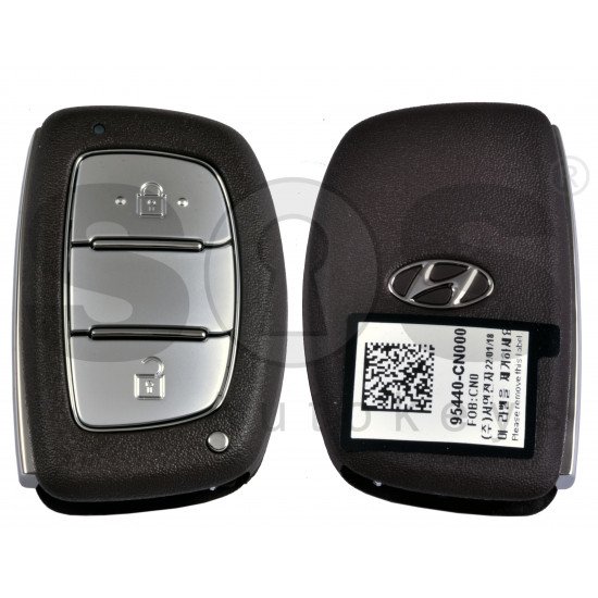 OEM Smart Key for Hyundai PORTER2 EV Buttons:2 / Frequency: 433MHz / Transponder: ATMEL AES 6A / Part No: 95440-CN000/ Keyless Go