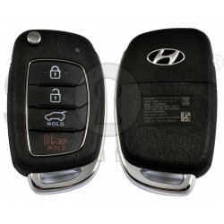OEM Flip Key for Hyundai Ioniq 2019 Buttons:3+1 / Frequency:433 MHz / Transponder:  TIRIS DST80  / Part No: 95430-G2010	