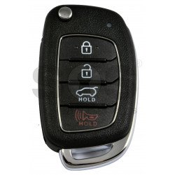 OEM Flip Key for Hyundai Ioniq 2019 Buttons:3+1 / Frequency:433 MHz / Transponder:  TIRIS DST80  / Part No: 95430-G2010	