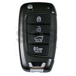 OEM Flip Key for Hyundai Veloster 2019 Buttons:4 / Frequency:433MHz / Transponder:  No Transponder  / Part No:   95430-J3010