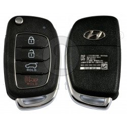 OEM Flip Key for Hyundai Santa-Fe 2013-2015 Buttons:3+1 / Frequency:433 MHz / Transponder:  No Transponder  / Part No: 95430-2W100