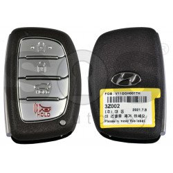 OEM Smart Key for Hyundai I40 2014 Buttons:3+1 / Frequency: 433MHz / Transponder: TIRIS RF430 (8A) / Part No: 95440-3Z002	/ Keyless Go