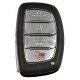 OEM Smart Key for Hyundai I40 2014 Buttons:3+1 / Frequency: 433MHz / Transponder: TIRIS RF430 (8A) / Part No: 95440-3Z002	/ Keyless Go
