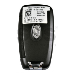 OEM Flip Key for Hyundai VENUE 2020 Buttons:2+1 / Frequency:433 MHz / Transponder:PCF7939M/HITAG AES /   Part No 95430-K2400