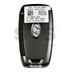 OEM Flip Key for Hyundai Staria 2022 Buttons:3 / Frequency:433 MHz / Transponder:PCF7939M/HITAG AES /   Part No 95430-CG020	